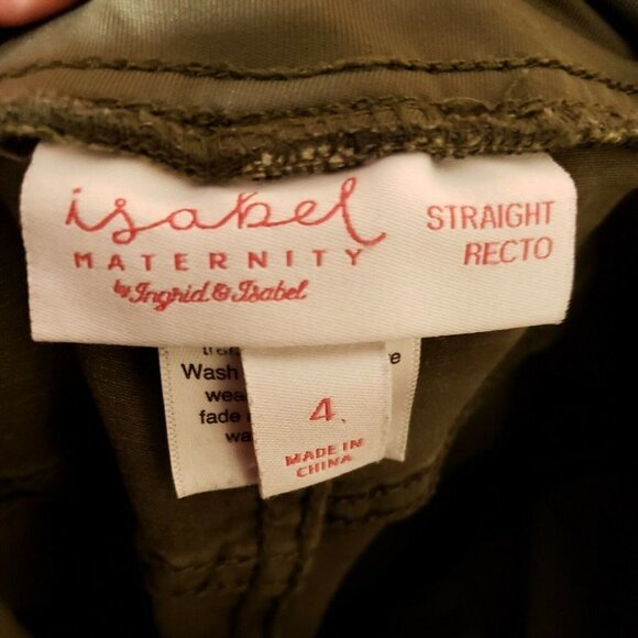 Isabel Maternity Green Skinny Jeans 4 - Picture 6 of 7